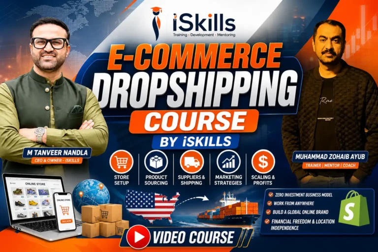 E Commerce Dropshipping Course by iSkills